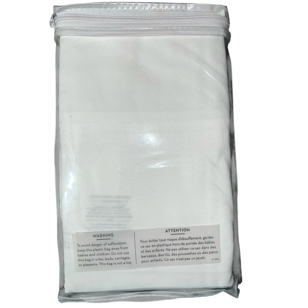 Standard‎ Textile Standard White Pillow Shams Embroidered Sateen Set Of 2